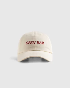 Aben Bar Cap Khaki/Maroon