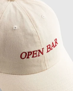 Aben Bar Cap Khaki/Maroon