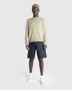 Acid Wash Jumper Olivengron