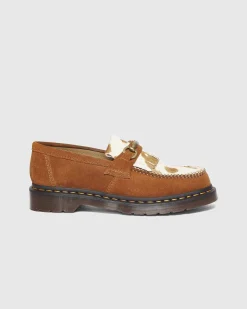 Adrian Snaffle Pecan Brown/Jersey Cow Print
