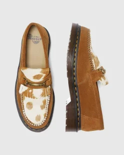 Adrian Snaffle Pecan Brown/Jersey Cow Print