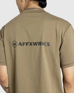 Affxwrks T-Shirt Desert Green