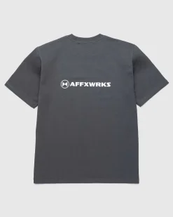 Affxwrks T-Shirt Washed Black