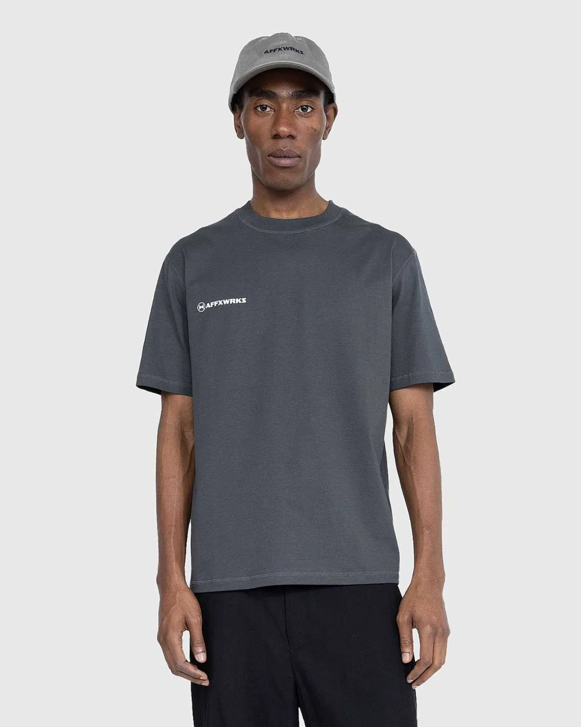 Affxwrks T-Shirt Washed Black