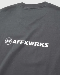 Affxwrks T-Shirt Washed Black