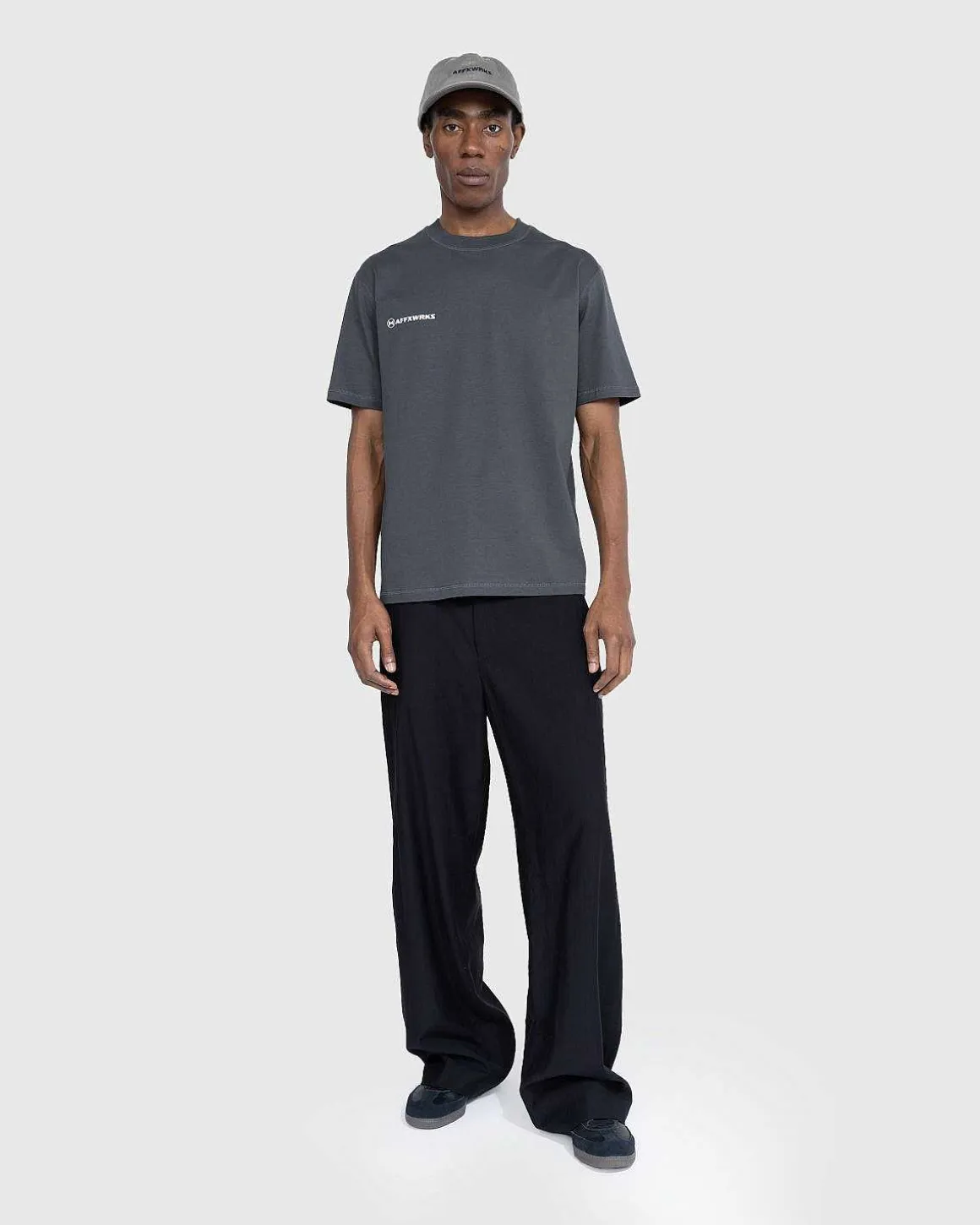 Affxwrks T-Shirt Washed Black