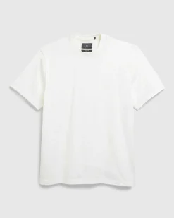 Afslappet Ss Tee Hvid