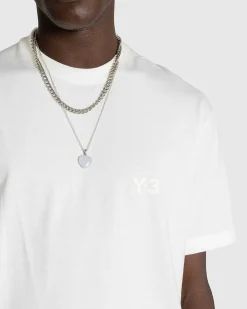 Afslappet Ss Tee Hvid
