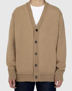 Albue Patch Cardigan Beige