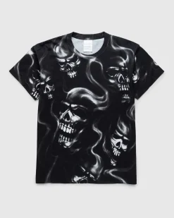 Alko Airbrush Skull T-Shirt Sort