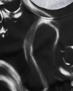 Alko Airbrush Skull T-Shirt Sort