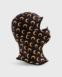 All-Over Moon Balaclava Brun