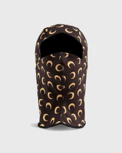 All-Over Moon Balaclava Brun