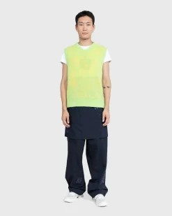 Alpaca Fuzzy Sweater Vest Gron