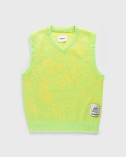 Alpaca Fuzzy Sweater Vest Gron
