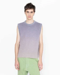 Alpaca Gradient Sweater Vest