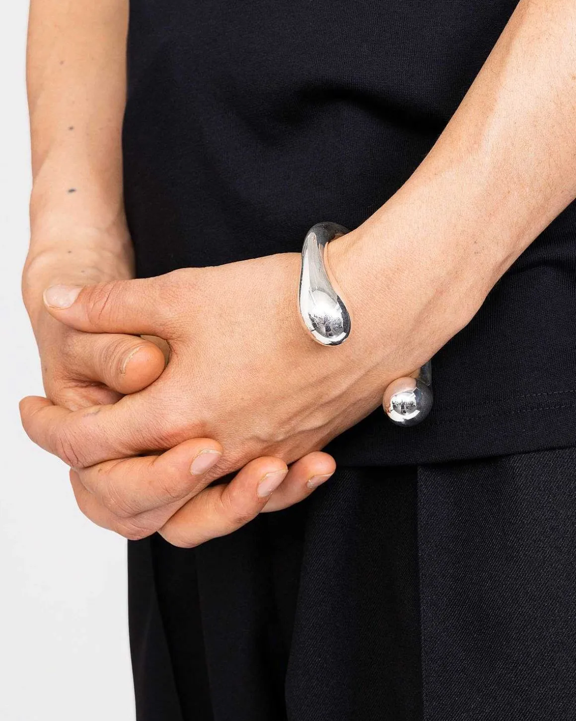 Anatomisk Armband Solv