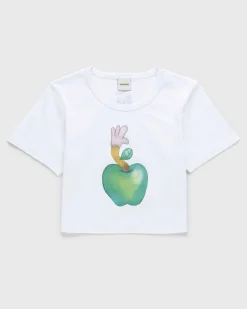 Apple Baby Tee Hvid