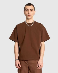 Atelier Tee Heavy Brown Bomuld