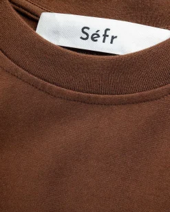 Atelier Tee Heavy Brown Bomuld