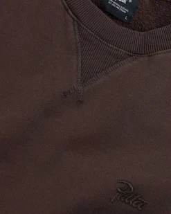 Basic Pigment Dye Pocket Crewneck Sweater Delicioso