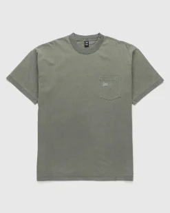 Basic Vaskede Lomme T-Shirt Beetle