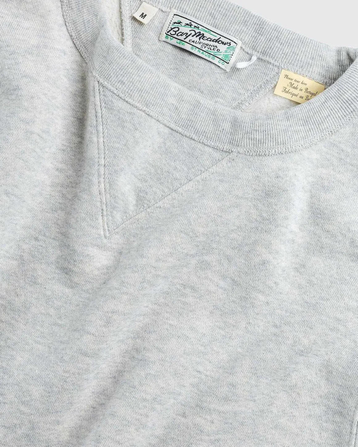 Bay Meadows Crewneck Sweatshirt Oatmeal Mele