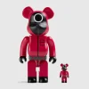 Be@Rbrick Squid Game Guard 100% & 400% Set Multi