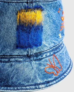Bio Denim Bucket Hat Iris Blue