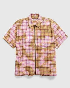 Bleget Zip Shirt Orange