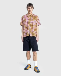 Bleget Zip Shirt Orange