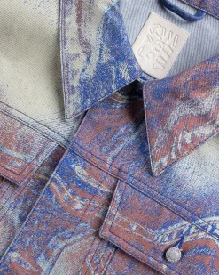 Bolget Denimjakke Multi