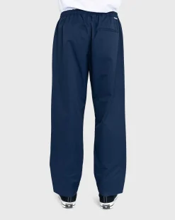 Bomuld Nylon Elastiske Bukser Navy