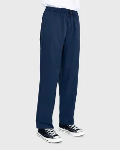 Bomuld Nylon Elastiske Bukser Navy