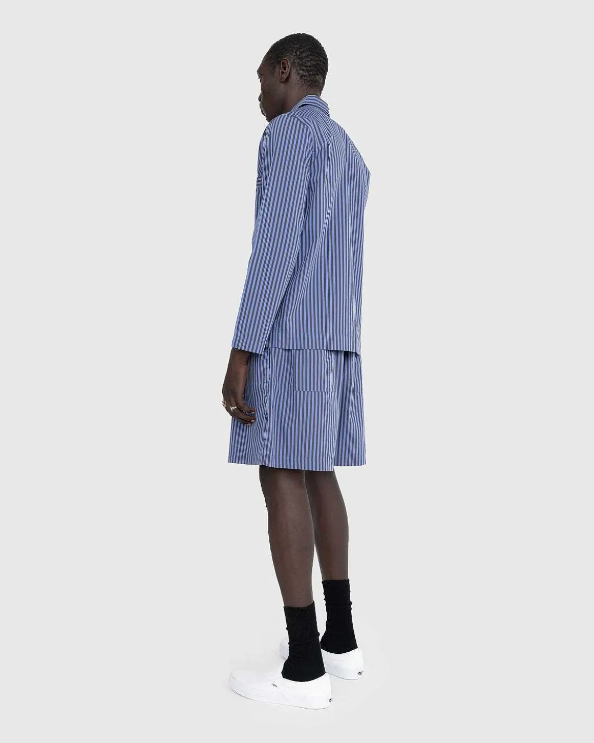Bomuld Poplin Pyjamas Skjorte Verneuil Stripes