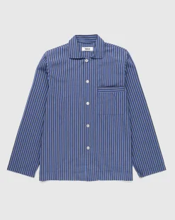 Bomuld Poplin Pyjamas Skjorte Verneuil Stripes