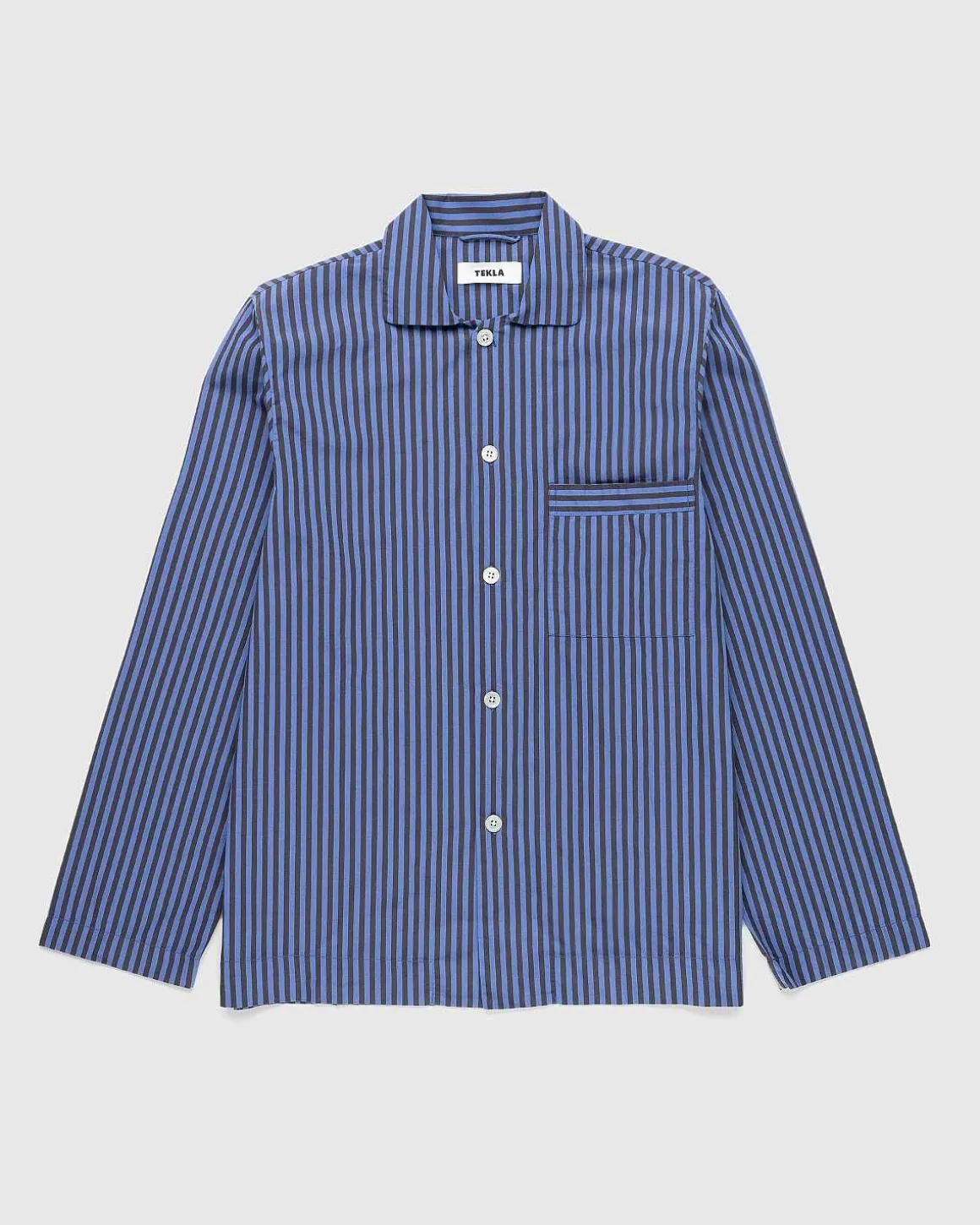 Bomuld Poplin Pyjamas Skjorte Verneuil Stripes
