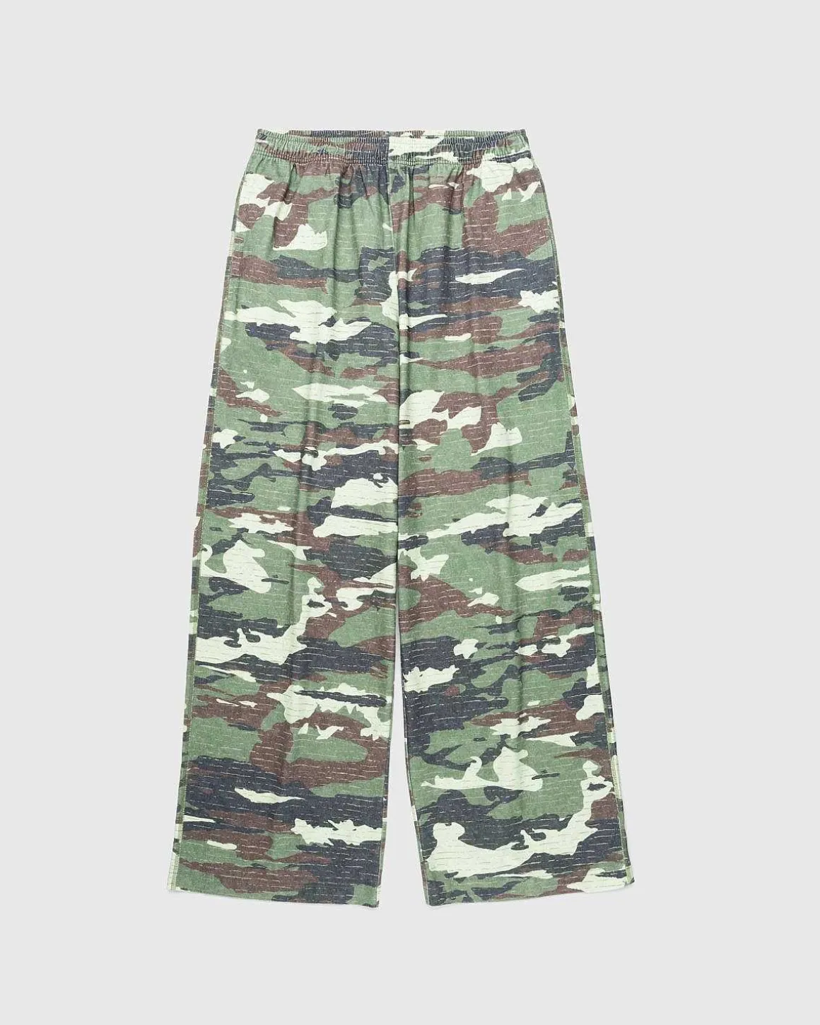 Bomuldsjersey Loungebukser Khaki Gron