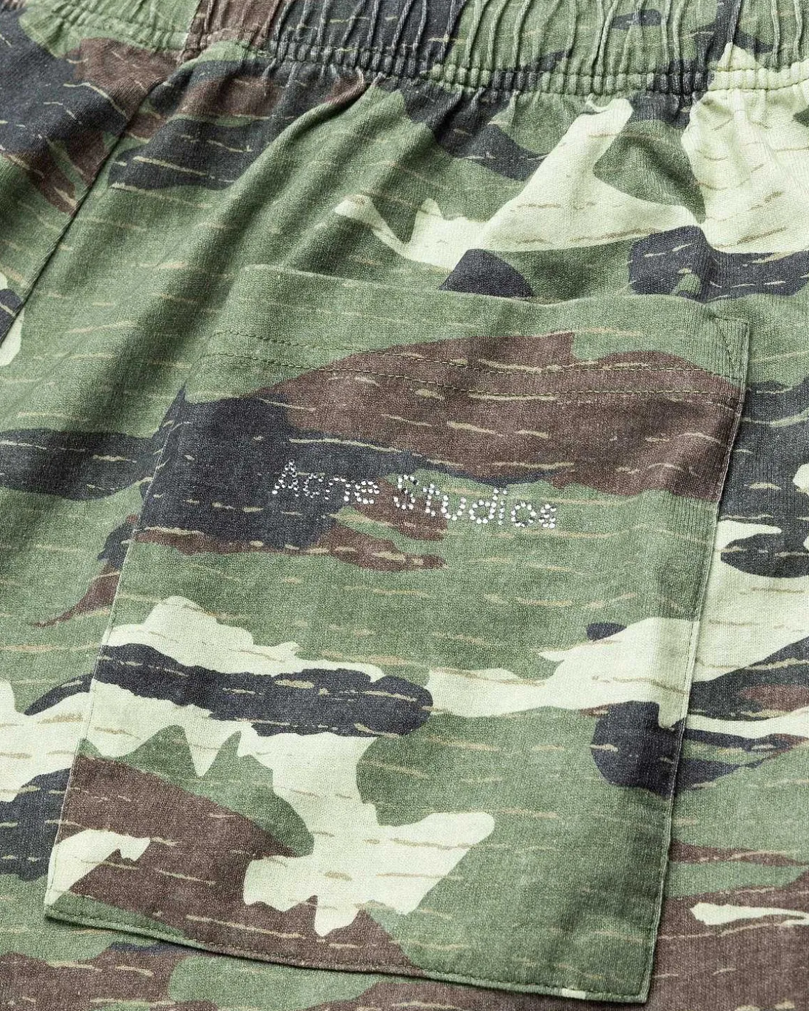 Bomuldsjersey Loungebukser Khaki Gron