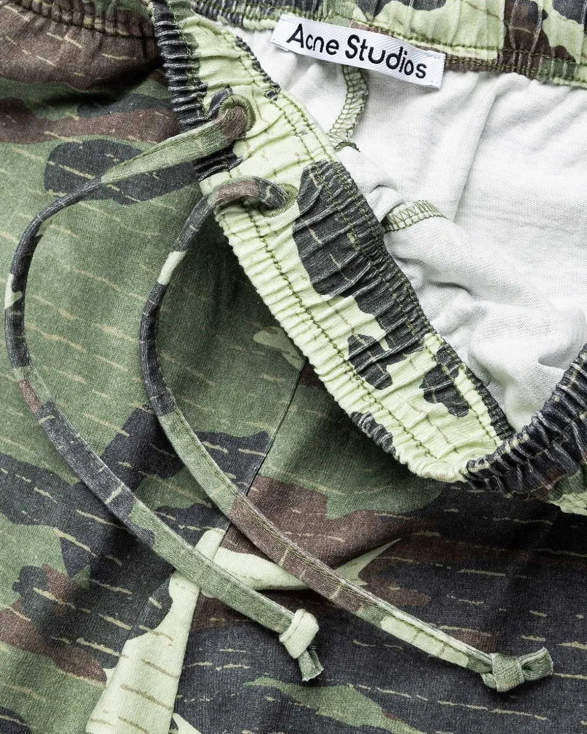 Bomuldsjersey Loungebukser Khaki Gron
