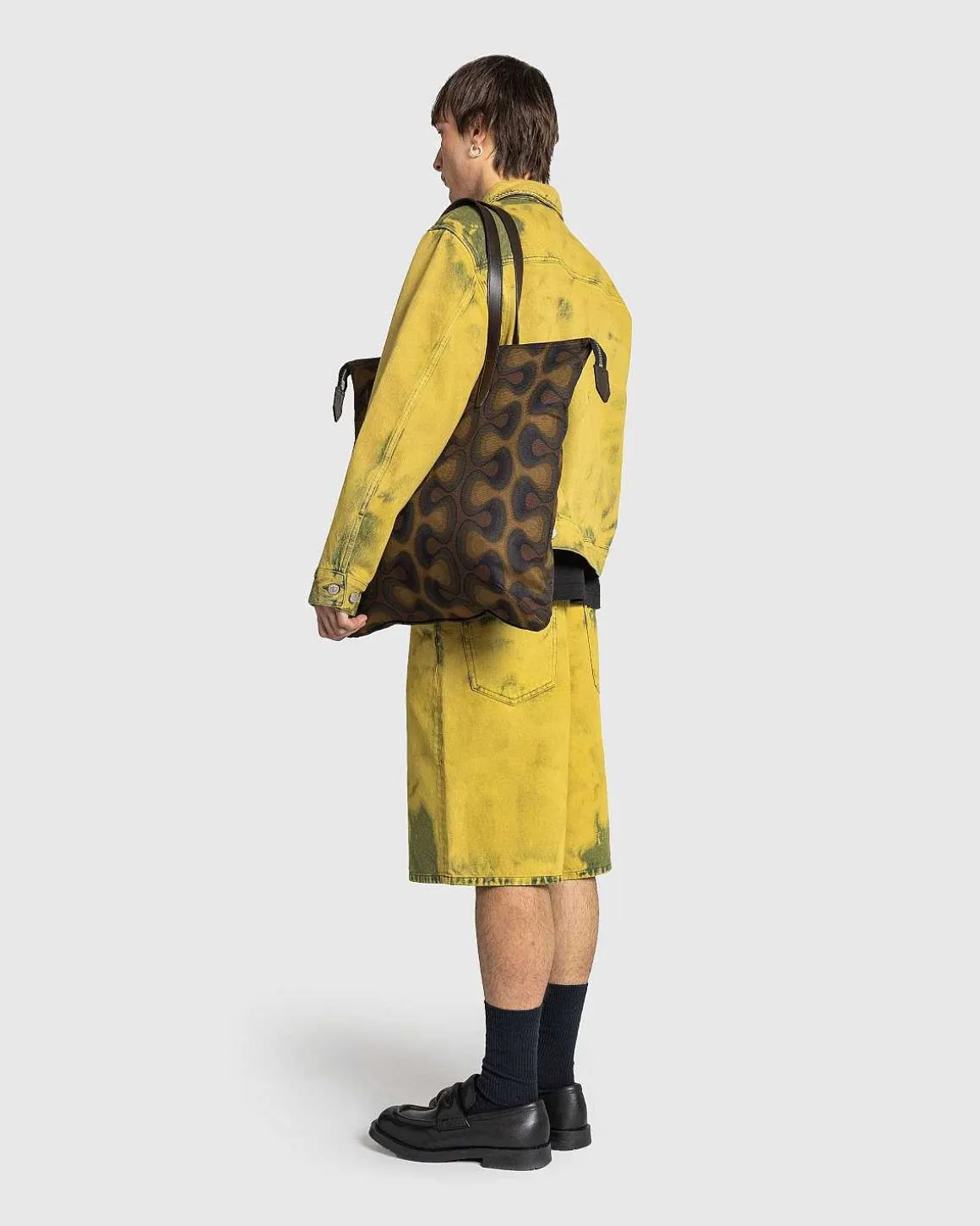 Bomuldsstoftaske Khaki
