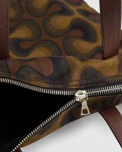 Bomuldsstoftaske Khaki
