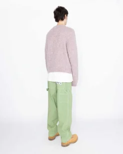 Borstet Alpaca Cardigan Pale Rose