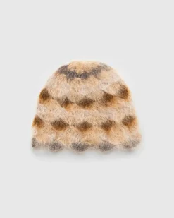 Borstet Mohair Muslingeskal Bucket Hat Desert Camo