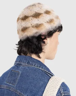 Borstet Mohair Muslingeskal Bucket Hat Desert Camo