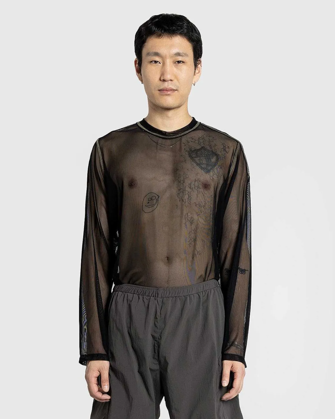 Boxed Pullover Mesh Sort