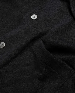 Box Kortaermet Skjorte Sort Boucle