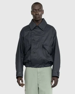 Boxy Blouson Midnight Green