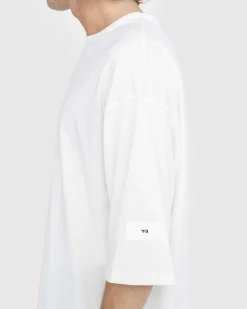 Boxy Bomuld T-Shirt Off White