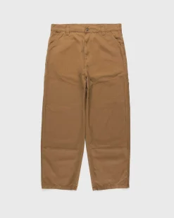 Bredt Panel Bukser Skyllet Hamilton Brown